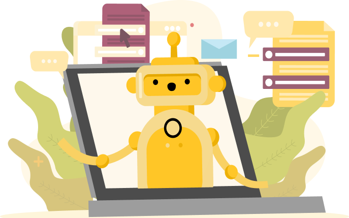 FAQ Illustration robot